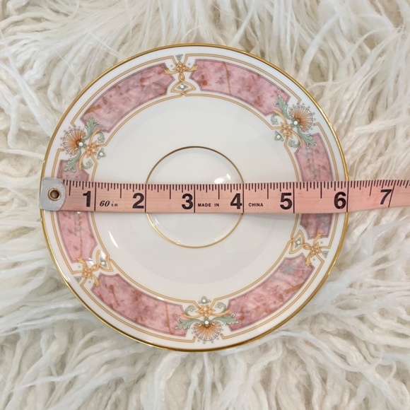 Lenox "Venetian Marble set of Saucer & footed cup" - Picture 2 of 4